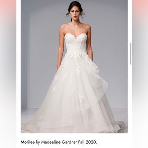 Mori Lee Strapless Ball Gown Wedding Dress